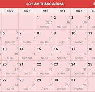 Ngày 12 Tháng 8 Âm Lịch 2024