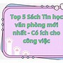 Sách Hướng Dẫn Tin Học Văn Phòng